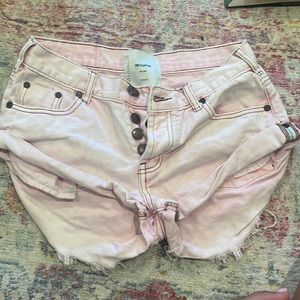 Light pink one teaspoon shorts